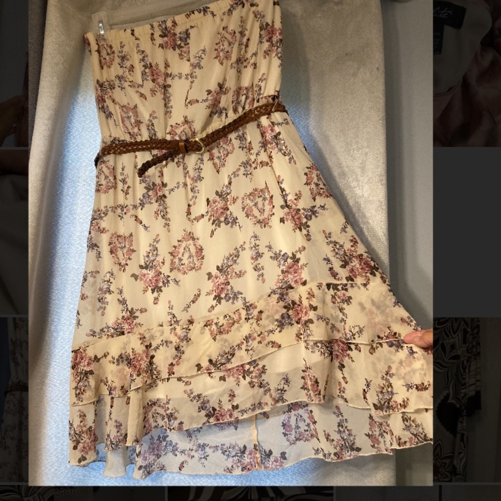 Maunces Strapless dress